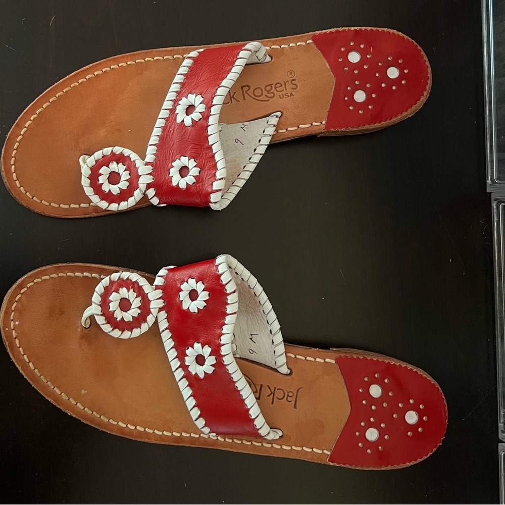 Red Jack Roger’s Sandals